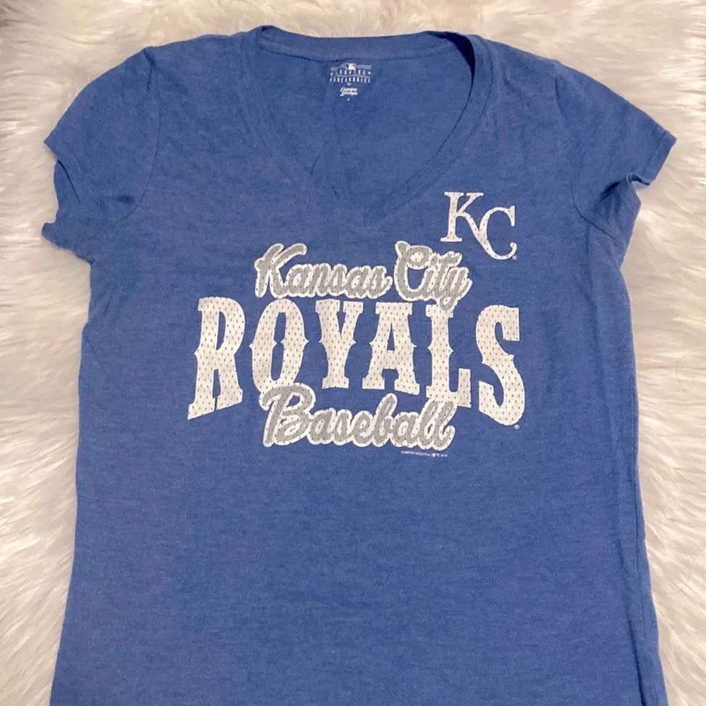 MLB - KC Kansas City Royals Women’s V Neck Shirt
